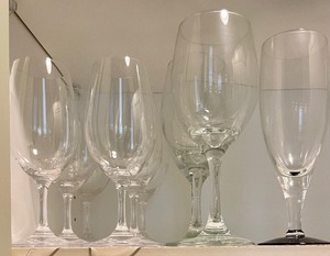 lot 188 image: Clear Glassware Galore