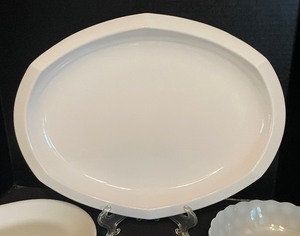 lot 283 image: Wonderful White Serving Pieces
