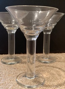 lot 71 image: Five Martini Glasses