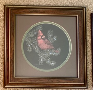 lot 89 image: Variety of Bird Themed Art Pieces