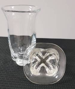 lot 77 image: Orrefors Bowl and Vase Duo