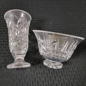 lot 79 image: Waterford Crystal Vase and Bowl