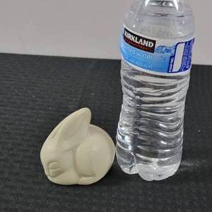 lot 58 image: Darling Artist Signed Rabbit Figurine - Van Briggle