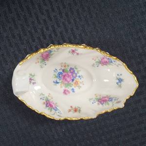lot 75 image: Lenox Rose Bouquet Bon Bon Tidbet Dish