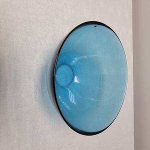 lot 56 image: Orrefors Sweden Sky Blue Serving Bowl