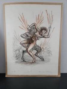lot 7 image: MARCELLO TOMMASSI - Signed Fine Art Print - Ovid Metomorphoses Series - 4199