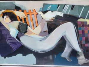 lot 9 image: HESSAM ABRISHAMI - Signed Fine Art Print - Odalisque - 83100