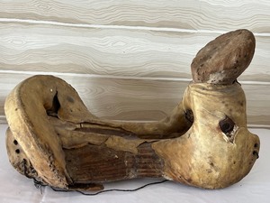 lot 41 image: Antique Primitive Saddle