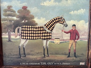 lot 51 image: Decorative Folk Art Print