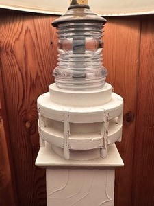 lot 89 image: Light House Themed Floor Lamp