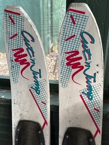 lot 67 image: Pair of Vintage Cut n Jump Water Skis