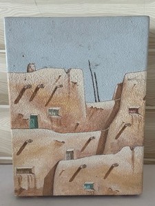 lot 145A image: Painted Original Southwestern Art Piece