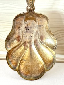 lot 144A image: Vintage Sterling Silver Berry Spoon