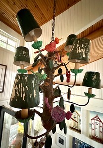 lot 126A image: Whimsical and Fun Chandelier