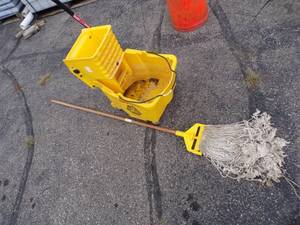 lot 88 image: Mop Bucket and Mop