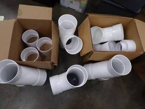 lot 55 image: 2 Boxes of PVC Fitting 6