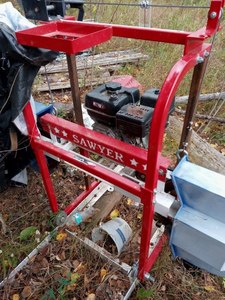 lot 10 image: Hudson Forest Equipment Saw mill
