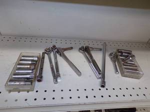 lot 149 image: Ratchets and Sockets 38