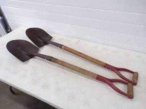 lot 179 image: Pair of Vintage Shovels