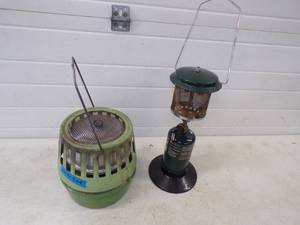 lot 208 image: Lantern and Heater