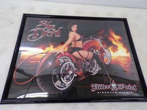 lot 246 image: Killer Point Airbrush Studio Framed Print