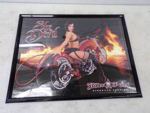 lot 247 image: Killer Point Airbrush Studio Framed Print