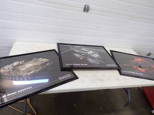 lot 249 image: 3 Real time 3D Model Prints