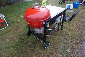 lot 4 image: Weber Performance Series Propane Assisted Charcoal Grill
