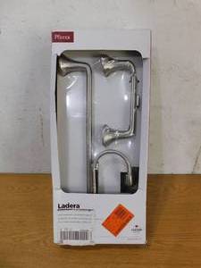 Pfister Ladera 3-Piece Bath Hardware Set with Towel Ring, Toilet Paper Holder and Towel Bar in Spot Defense Brushed Nickel