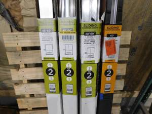 (4) Delta Shower  bath Door Track kits Step 2