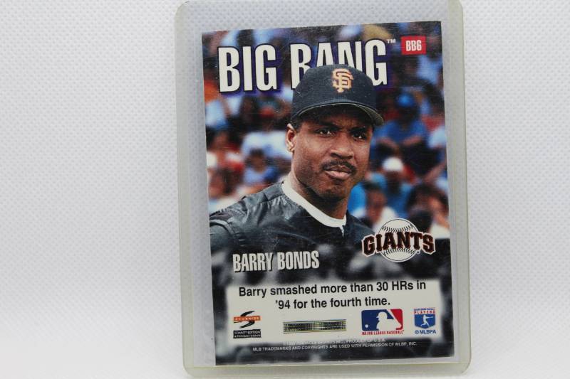 lot 192 image: Barry Bonds Score 95 Big Bang No. BB6