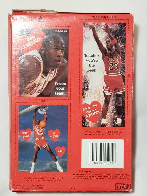 lot 4 image: Unopened Michael Jordan Valentines