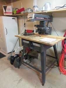 lot 501 image: CRAFTSMAN 10 ELECTRONIC RADIAL SAW