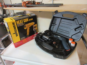 lot 512 image: ROTARY TOOL AND HEAT GUN