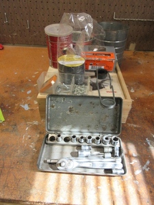 lot 548 image: SOLDERING MATERIALS AND ASSORTED HARDWARE
