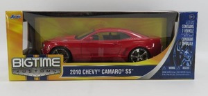 lot 12 image: Jada Toys 118 Scale 2010 Chevy Camaro SS Red Bigtime Kustoms NIB