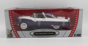 lot 33 image: Road Signature 1955 Ford Crown Victoria 118 Scale NIB