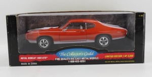 lot 41 image: American Muscle 118 Scale Collectors Guild Royal Bobcat 1969 GTO