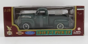 lot 45 image: Road Legends 1948 F-1 Pick Up 118 Scale Diecast Model NIB