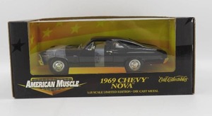 lot 54 image: American Muscle 118 Scale 1969 Chevy Nova Limited Edition NIB