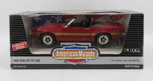 lot 65 image: Ertl American Muscle 118 Scale 1969 Shelby GT-500 Diecast