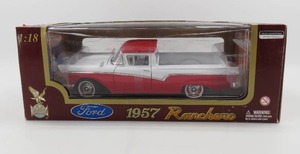 lot 75 image: Road Legends 118 Scale 1957 Ranchero RedWhite NIB