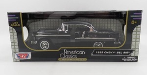 lot 77 image: Motor Max 118 Scale American Classics 1955 Chevy Bel Air NIB