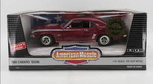 lot 80 image: Ertl American Muscle 118 Scale 1969 Camaro SS396 Diecast
