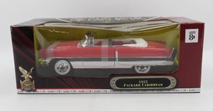lot 81 image: Road Signature 118 Scale 1955 Packard Caribbean Convertible NIB