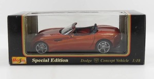 lot 86 image: Maisto Special Edition 164 Scale Dodge Concept Spice Orange