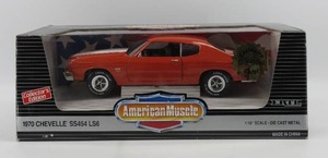 lot 148 image: Ertl American Muscle 118 Scale 1970 Chevelle SS454 LS6 Diecast