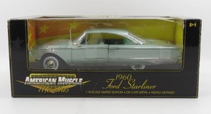 lot 168 image: Ertl American Muscle 118 Scale 1960 Ford Starliner NIB