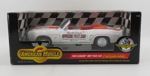 lot 177 image: Ertl American Muscle 118 Scale 1969 Camaro Indy Pace Car NIB