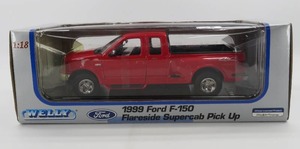 lot 211 image: Welly 118 Scale 1999 Ford F-150 Flareside Supercab Pick Up